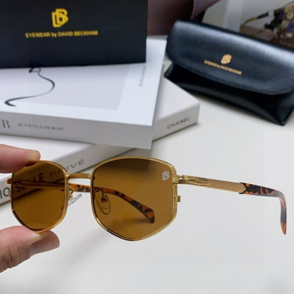 DAVID BECKHAM Retro American Metal Eyeglasses - Picture 5 of 8